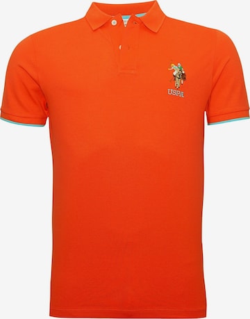 U.S. POLO ASSN. Shirt in Orange: front