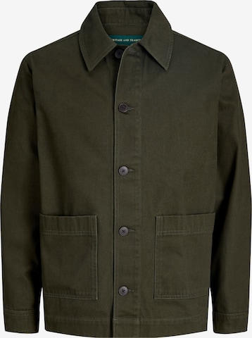Portland Outerwear Company Button Up Shirt in Green: front
