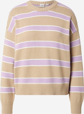 Pull-over GAP en violet : devant
