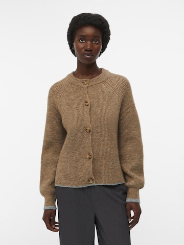 Cardigan 'NADIA' OBJECT en marron : devant