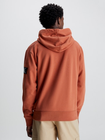 Calvin Klein Jeans Sweatshirt in Orange