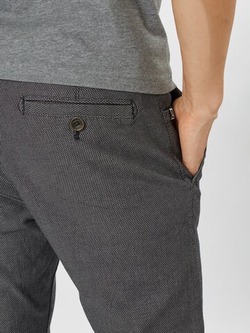 TOM TAILOR Slimfit Hose 'Travis' in Grau