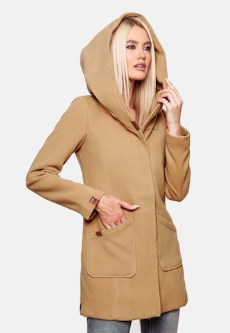 MARIKOO Between-Seasons Coat 'Maikoo' in Brown