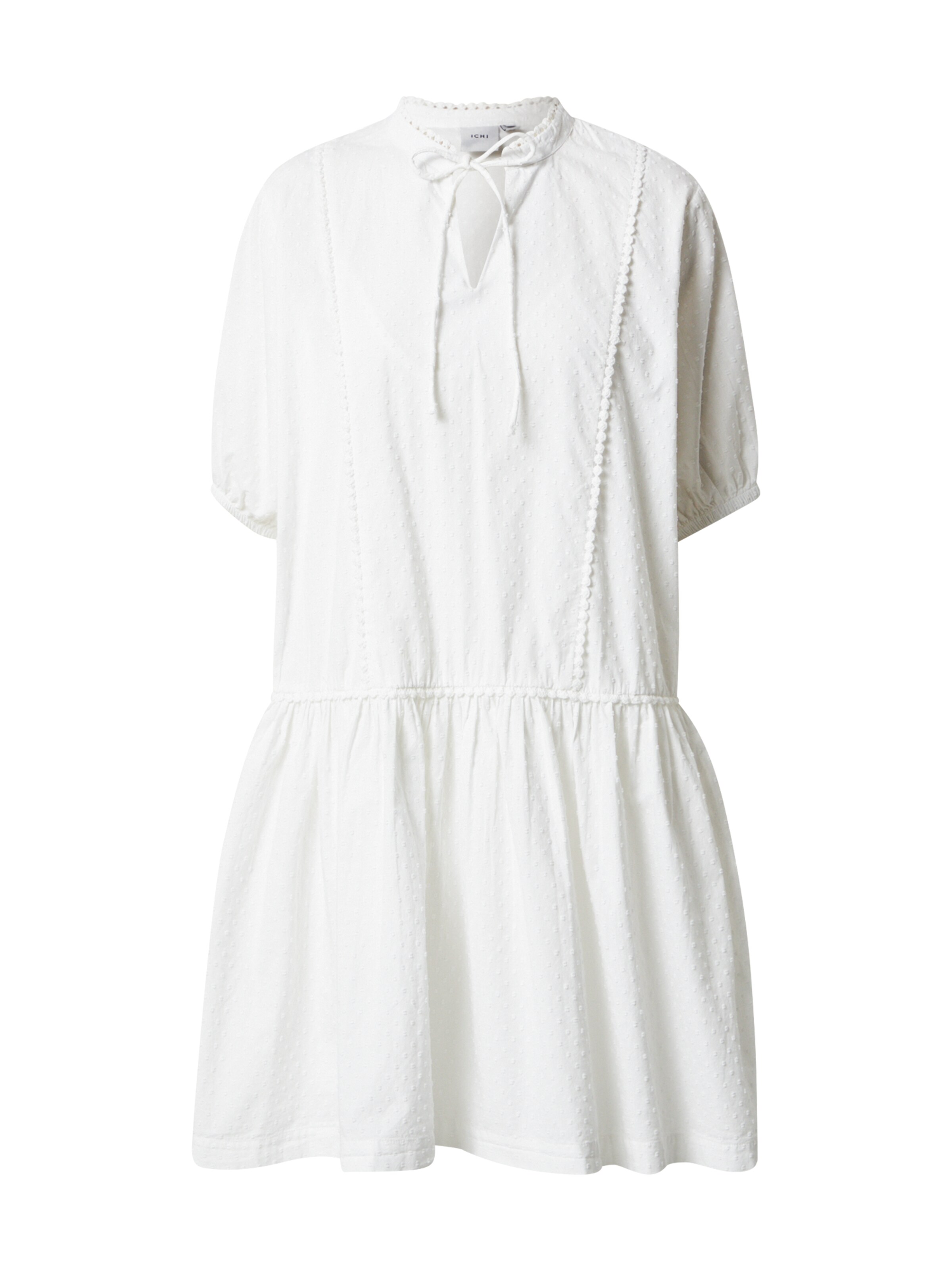 Robe d’été 'FALAN' ICHI en blanc : devant