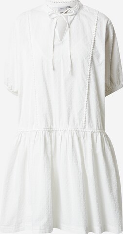 ICHI Καλοκαιρινό φόρεμα 'IHFALAN' σε λευκό: μπροστά