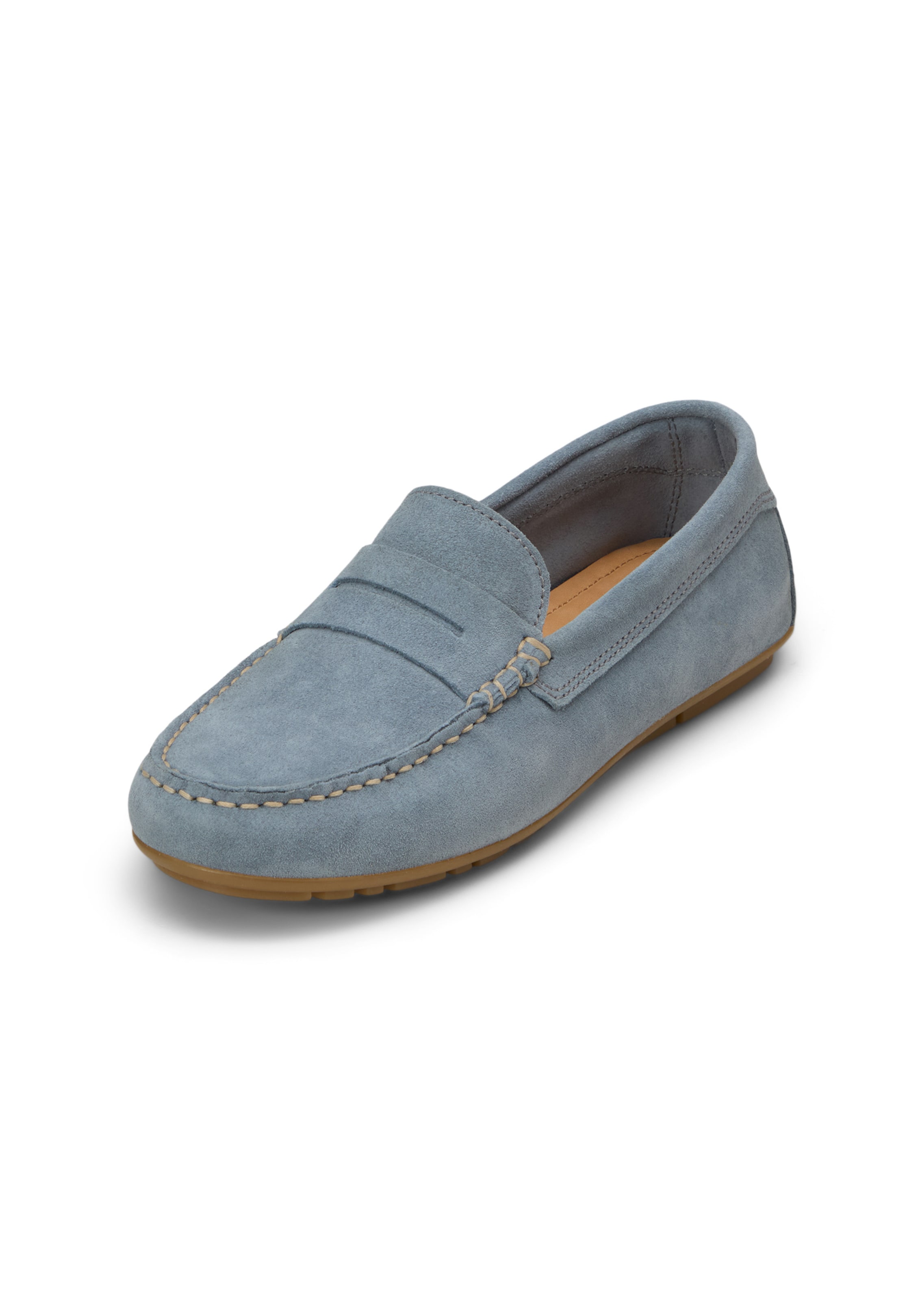 Marc O'Polo Mokassin 'Selma' in Blau: Vorderseite