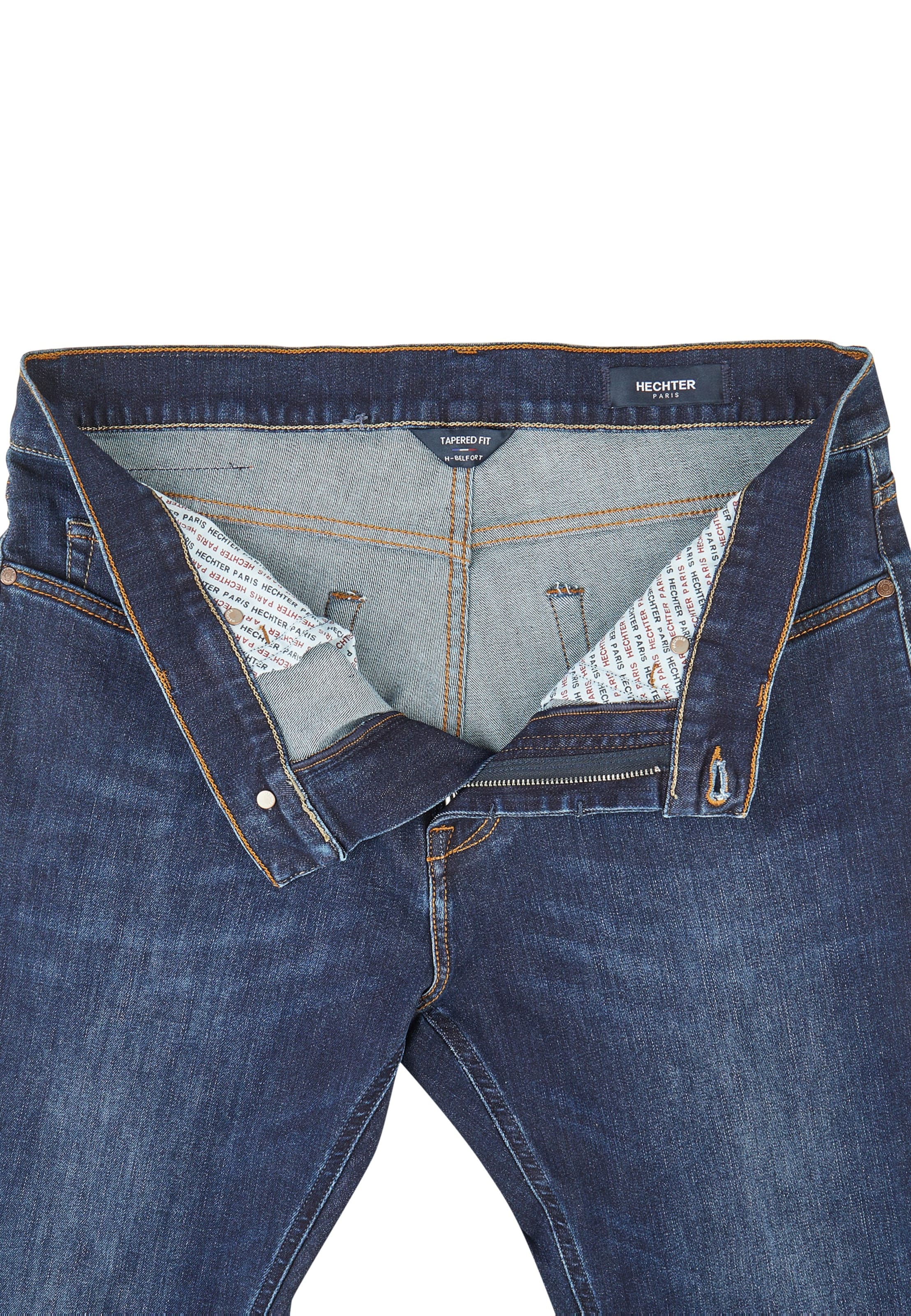HECHTER PARIS Tapered Jeans 'H-BELFORT' in Blau