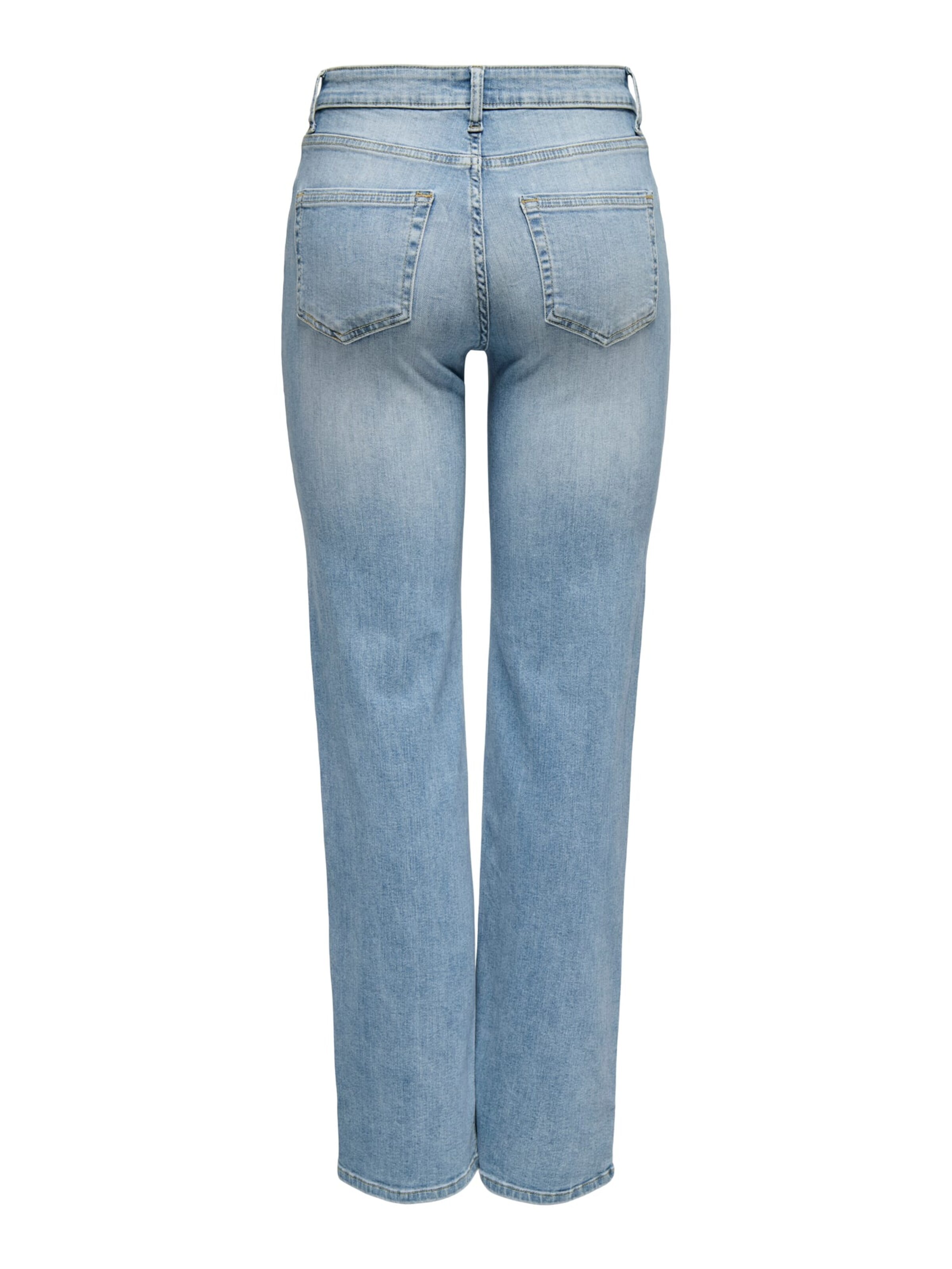 ONLY Baggy Jeans 'Blush' in Blauw