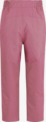 Regular Pantalon d'extérieur 'Deltana' normani en rose