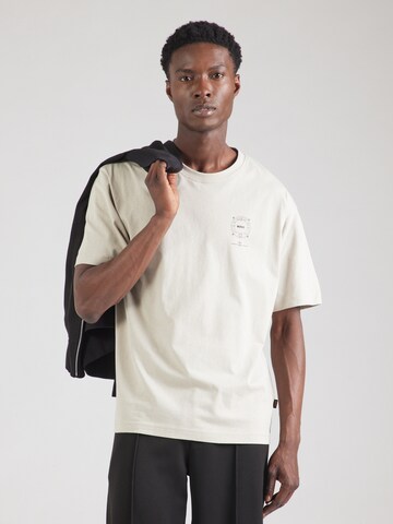 BOSS Shirt 'Voyage' in Beige: front