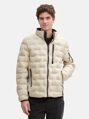 TOM TAILOR Jacke in Beige: Vorderseite