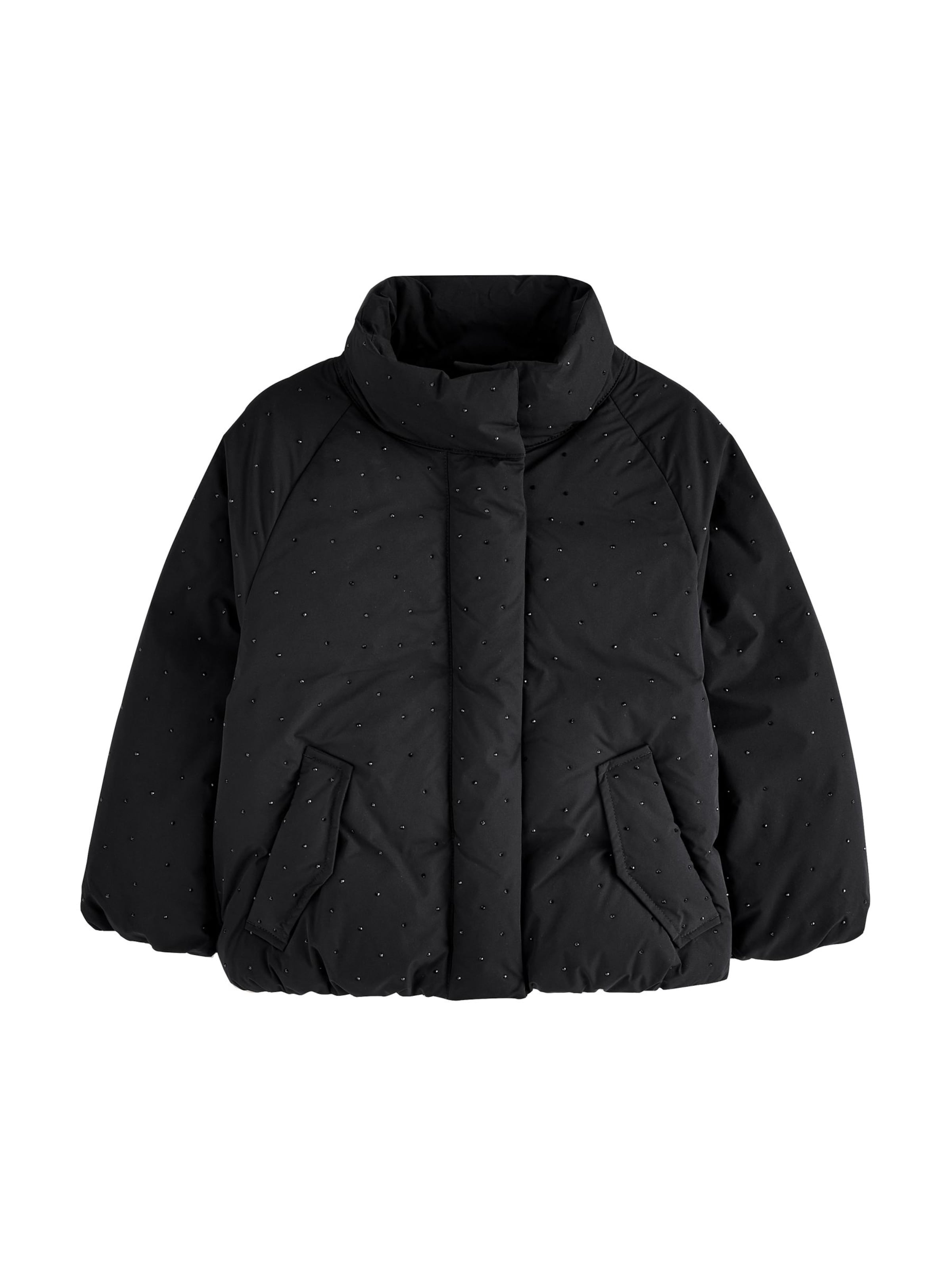 Next - Abrigo en negro: frente
