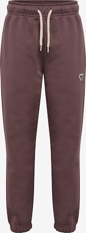 Hummel Tapered Sportsbukser i brun: forside