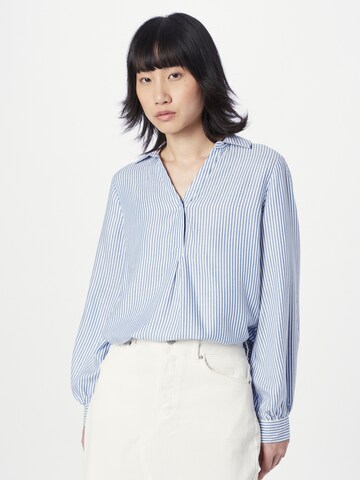 BONOBO Blouse 'BLOURAYEF' in Blauw: voorkant