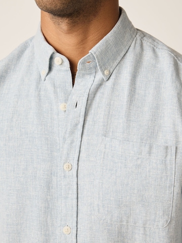 Coupe regular Chemise Next en bleu