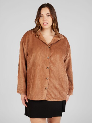 Z-One Bluse 'Robina' in Beige: predná strana