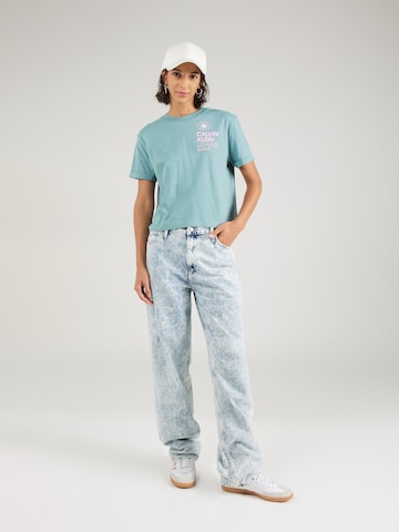 T-shirt Calvin Klein Jeans en bleu