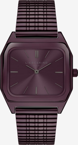 Liebeskind Berlin Analog Watch in Purple: front