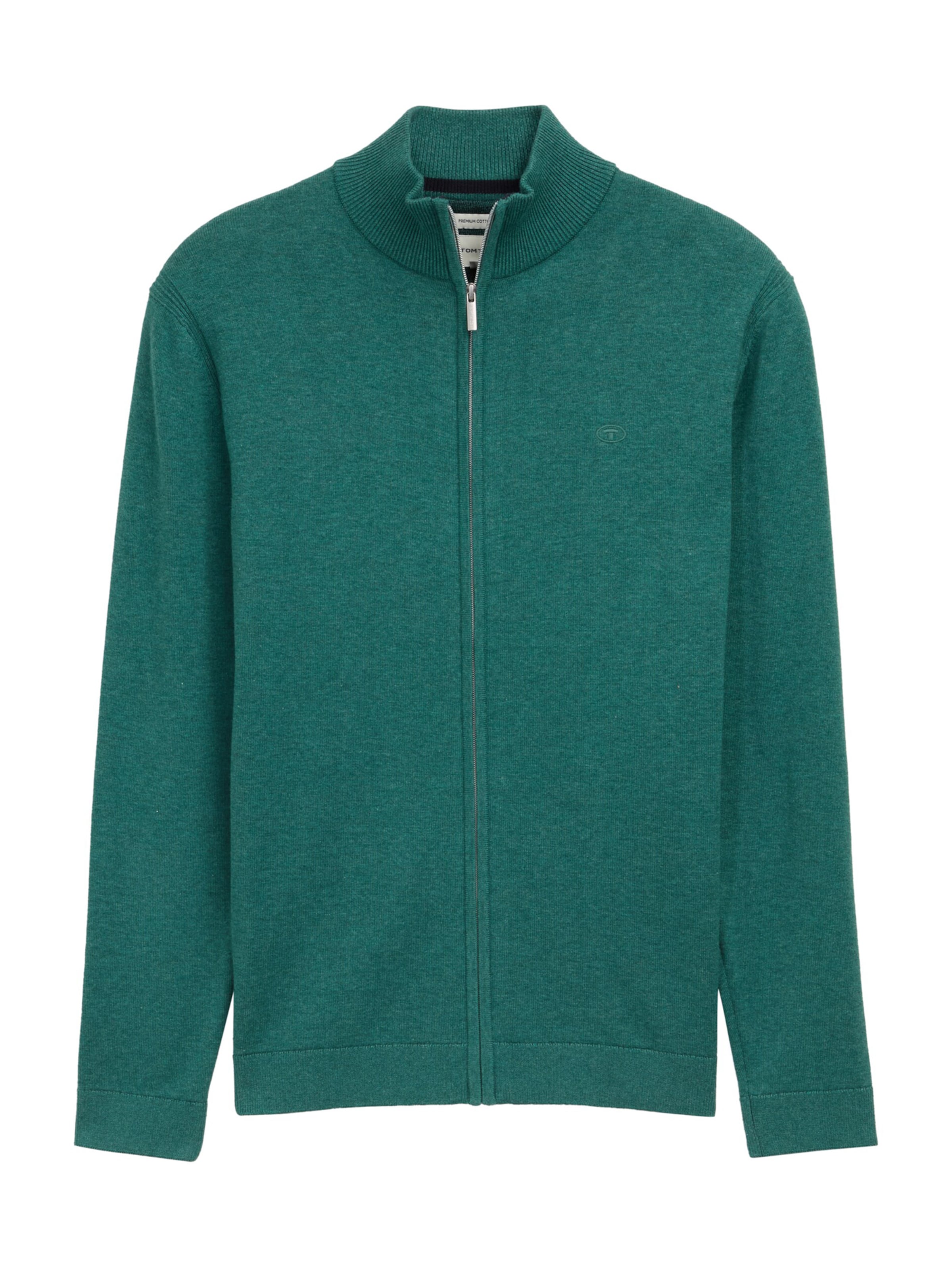 žalia TOM TAILOR Kardiganas: priekis