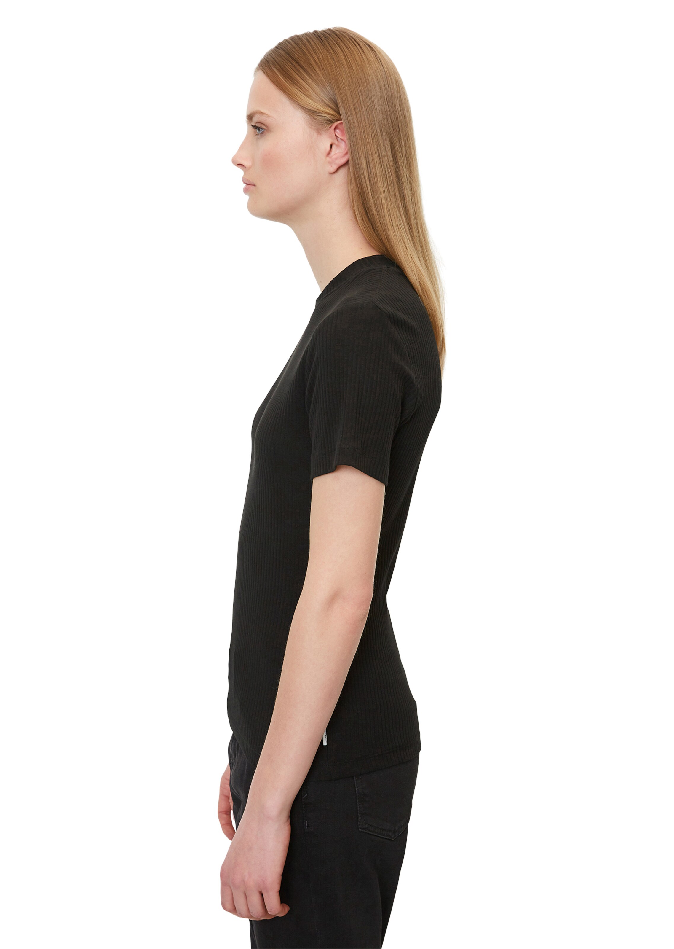 Marc O'Polo Shirt in Zwart