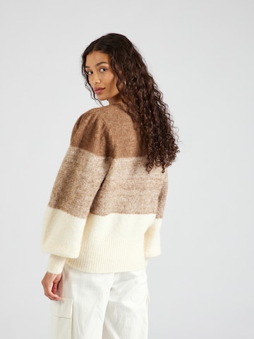 VILA ROUGE EDIT - Jersey en marrón