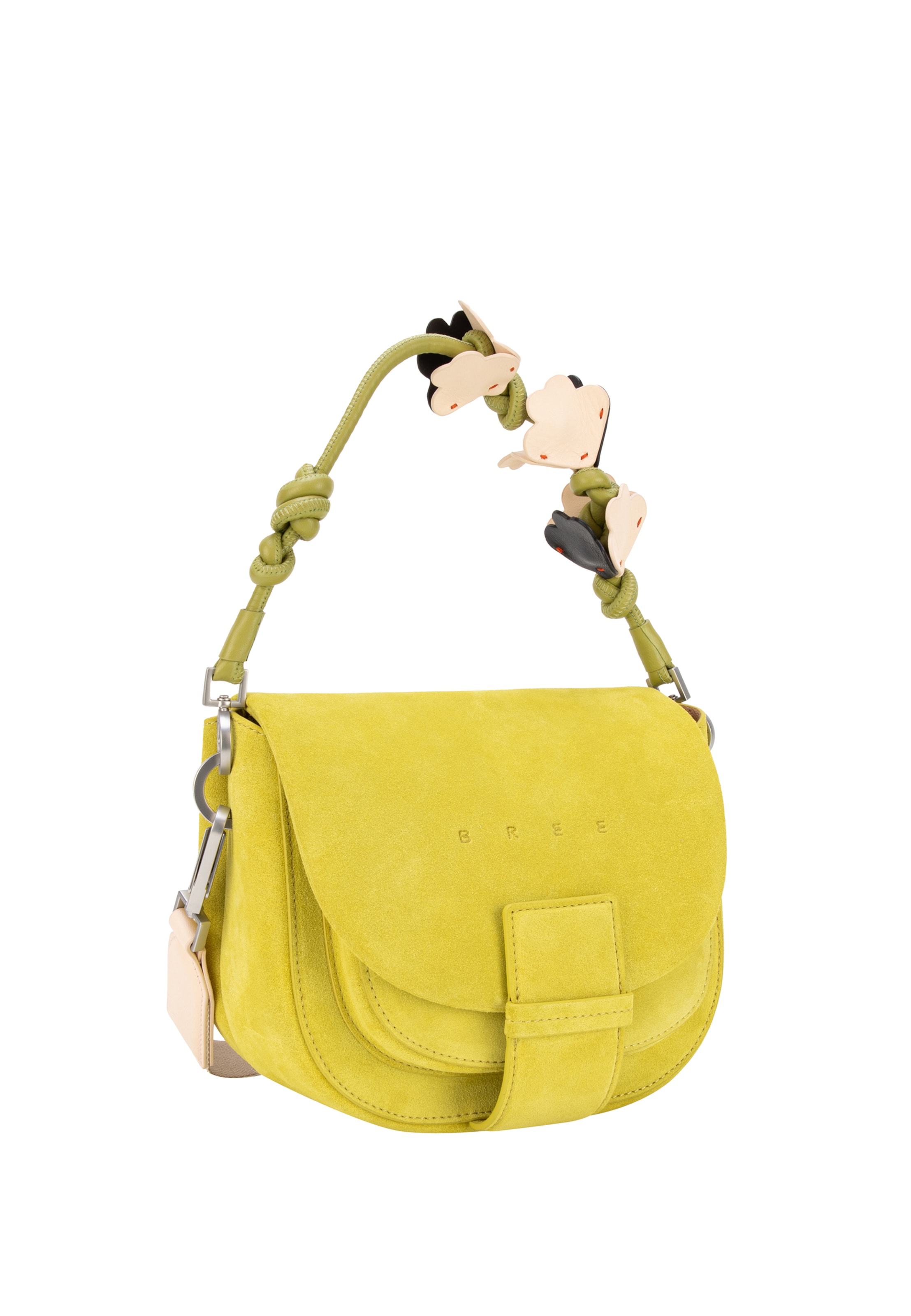 BREE Shoulder Bag 'The Icons Ladytop' in Yellow