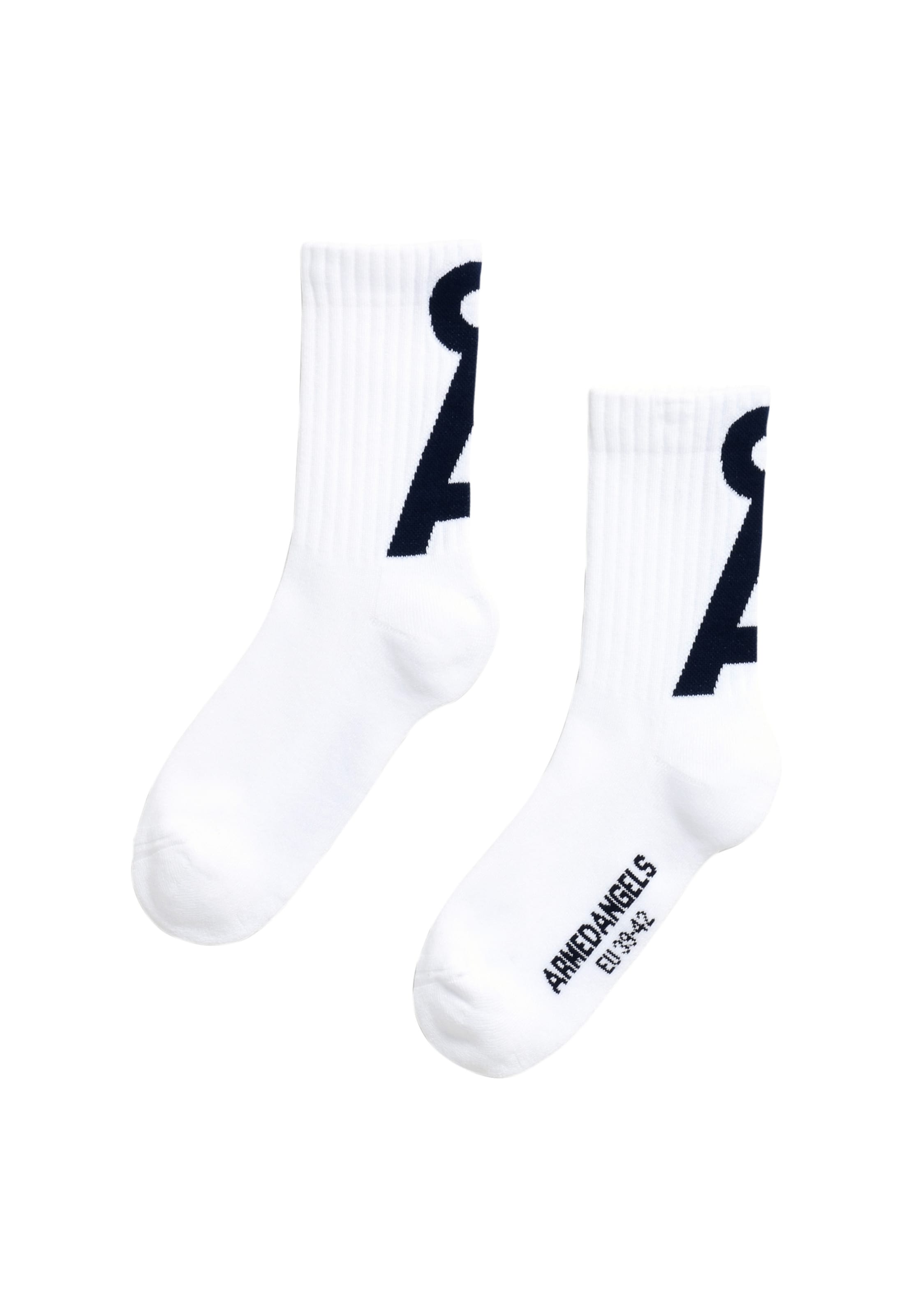 ARMEDANGELS Socken SHORT in Weiß: Vorderseite