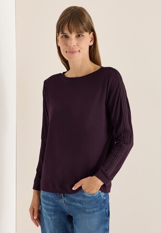 CECIL Shirt in Purple: front