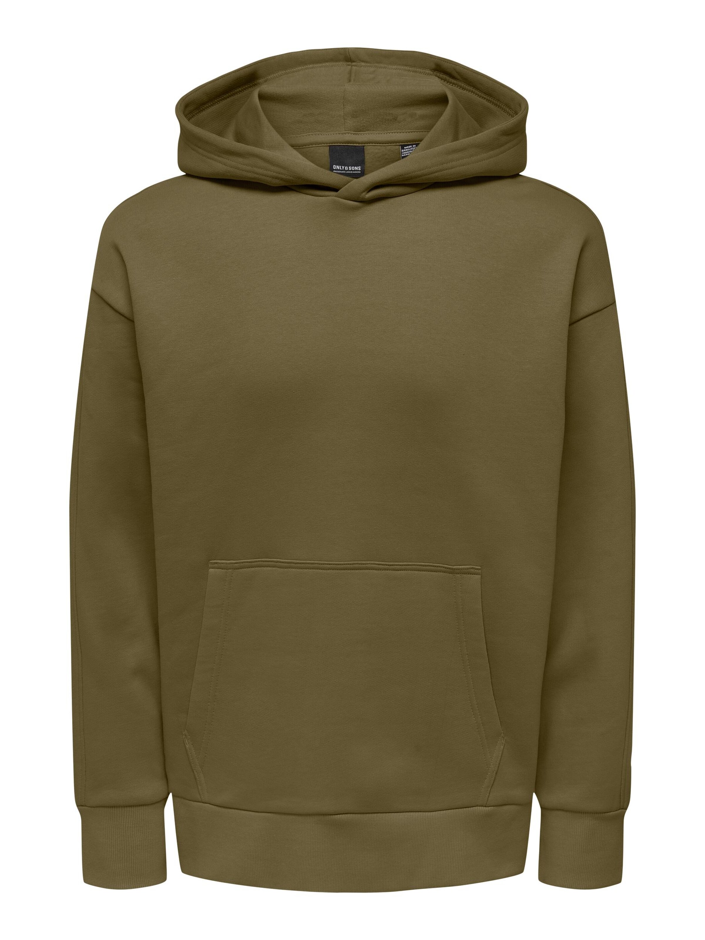 Only & Sons - Sudadera 'DAN' en marrón: frente