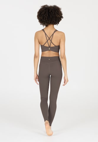 Athlecia Bustier Sport-BH 'Gaby' in Braun