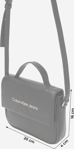 Calvin Klein Jeans Torba za čez ramo | črna barva