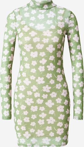 Robe Cotton On en vert : devant