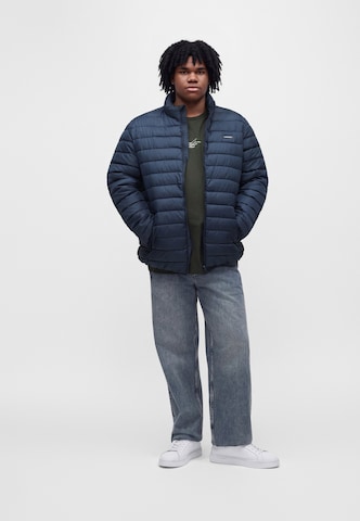 Jack & Jones Plus Átmeneti dzseki 'JJElvis' - kék