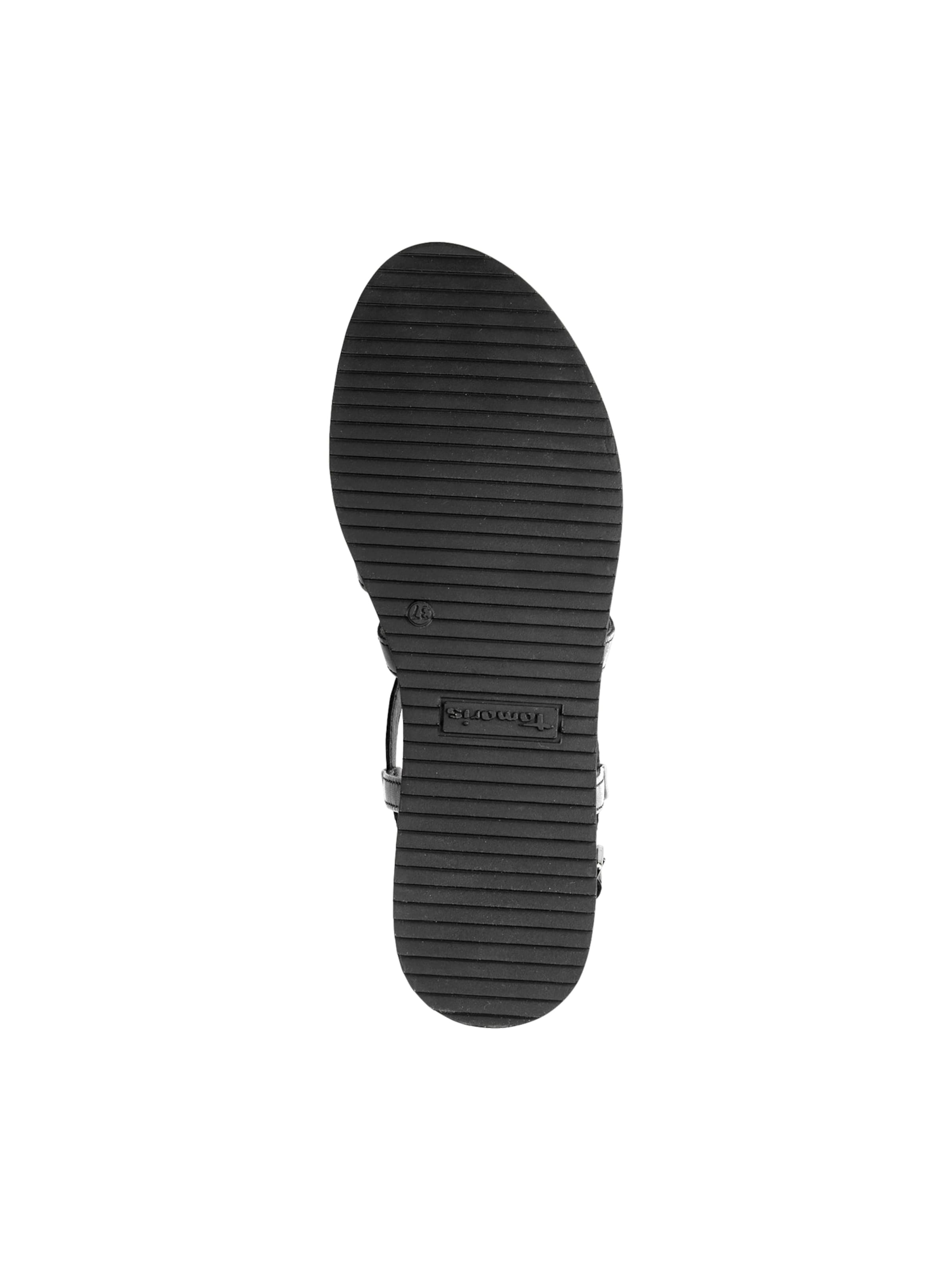 Sandalo di Tamaris in nero
