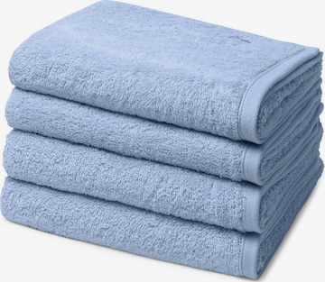 ROSS Handtuch 'Vita' in Blau: Vorderseite