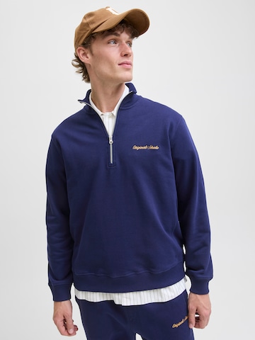 JACK & JONES Sweatshirt 'JORNORREBRO' i blå