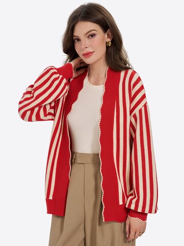 Imily Bela - Cárdigan en rojo: frente