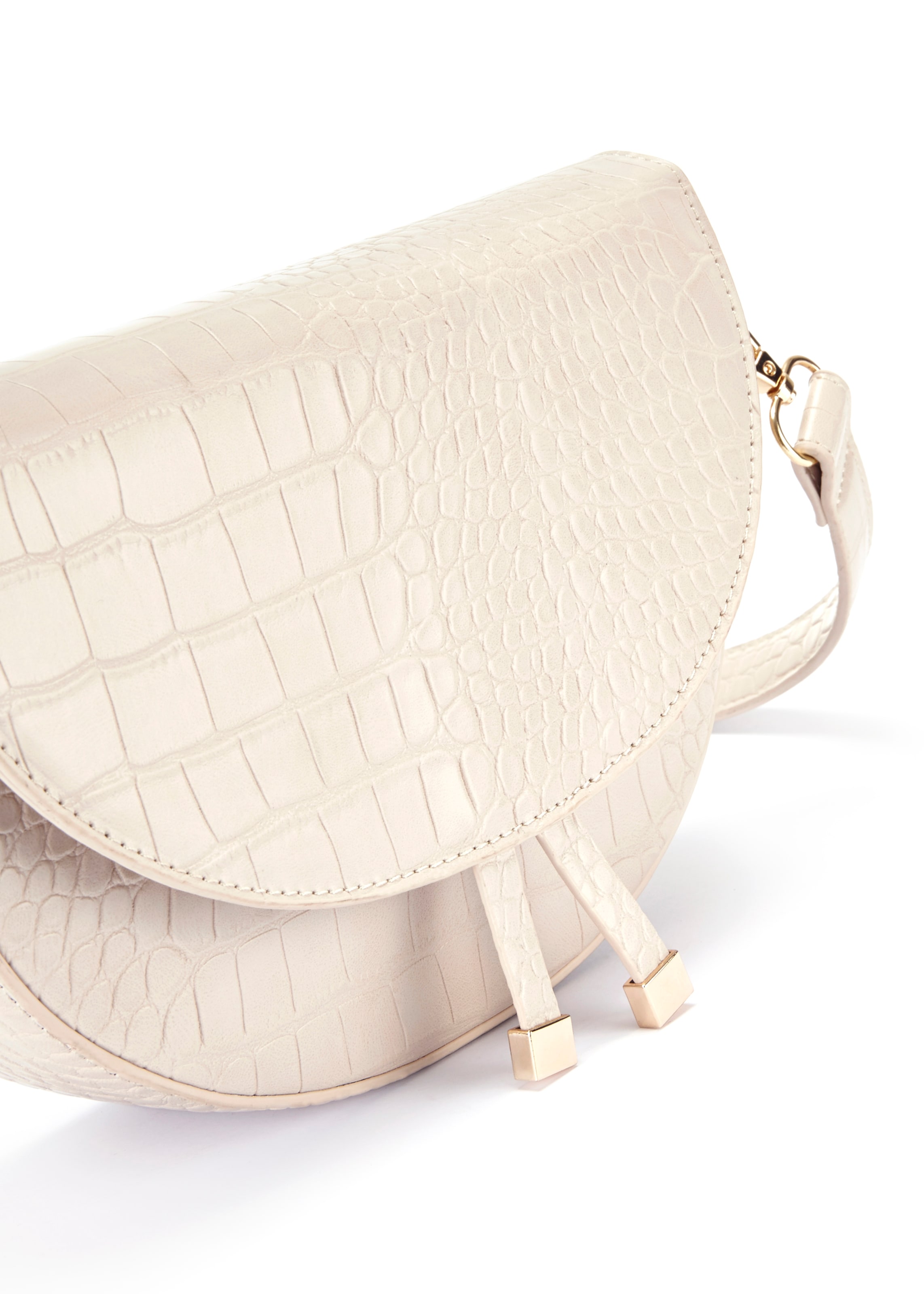VIVANCE Crossbody Bag in Beige