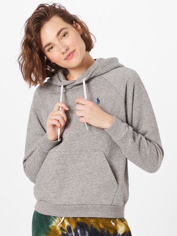 Sweat-shirt Polo Ralph Lauren en gris : devant