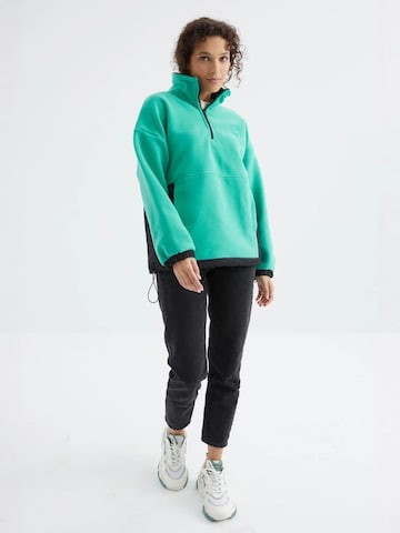 Giacca di pile di Tommy Life in verde