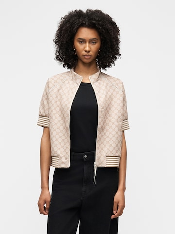 JOOP! Ζακέτα φούτερ 'Tayla' σε μπεζ: μπροστά