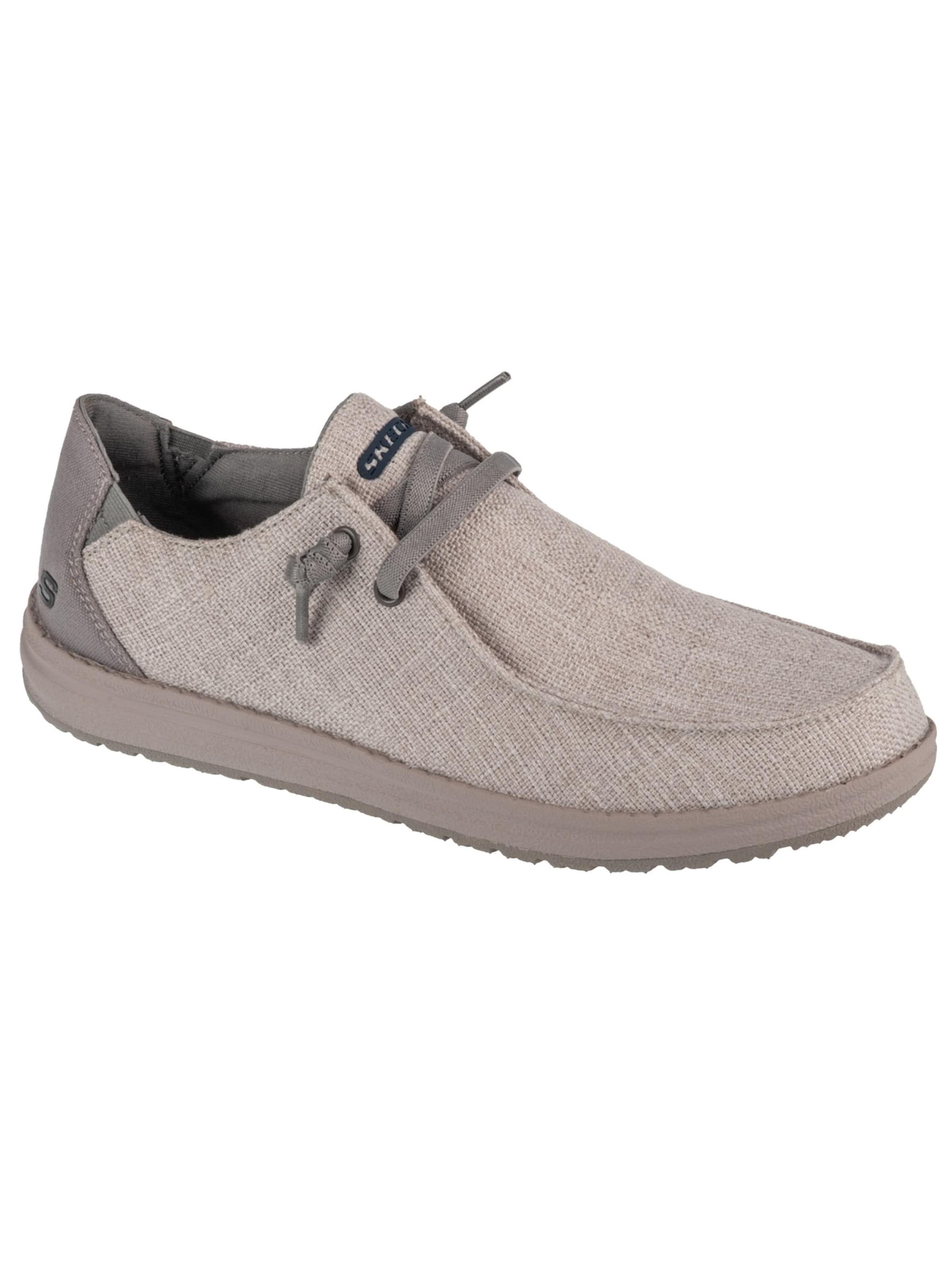 SKECHERS Classic Flats 'Skechers Melson - Nela' in Grey: front