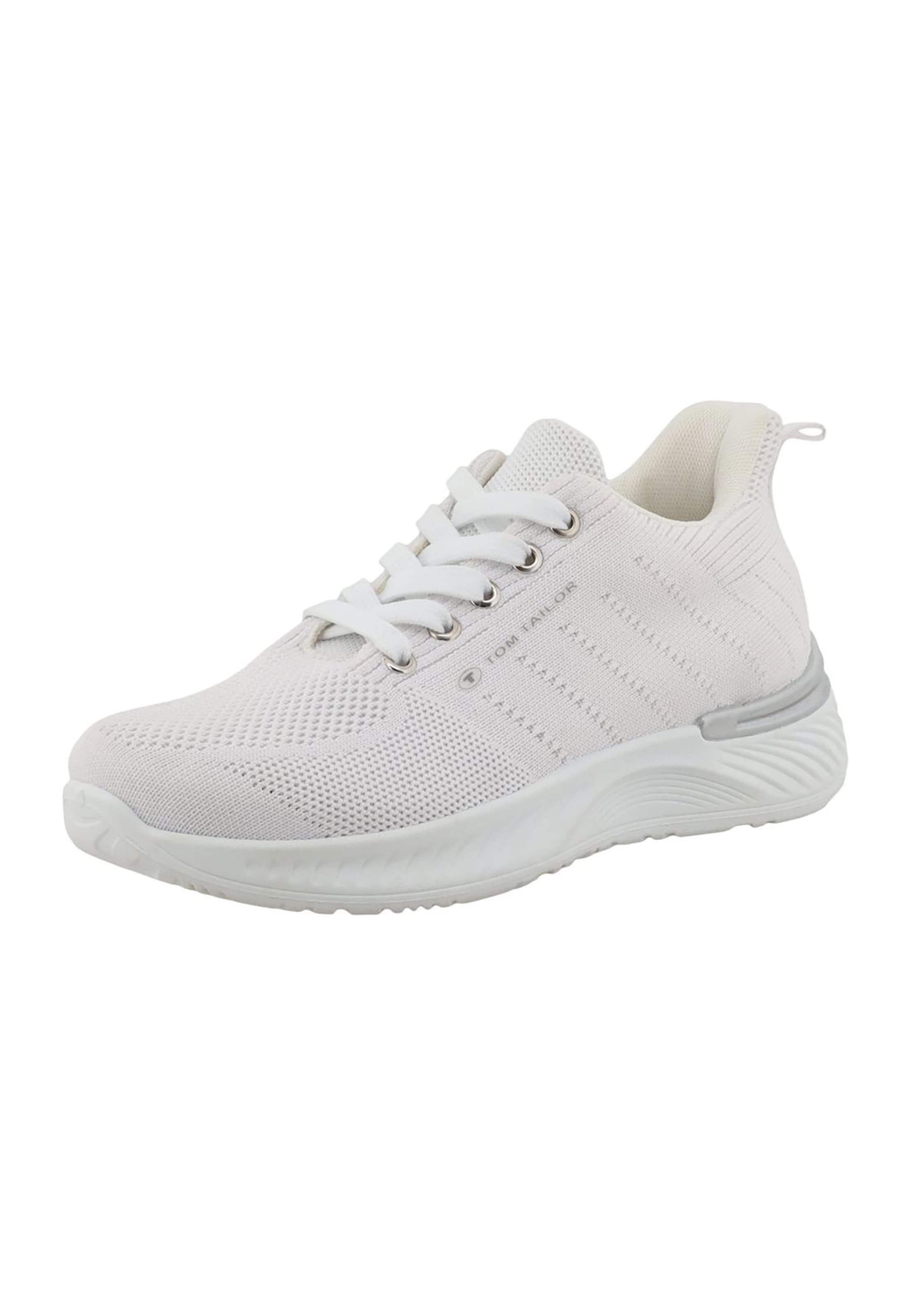 TOM TAILOR Platform trainers in White: front
