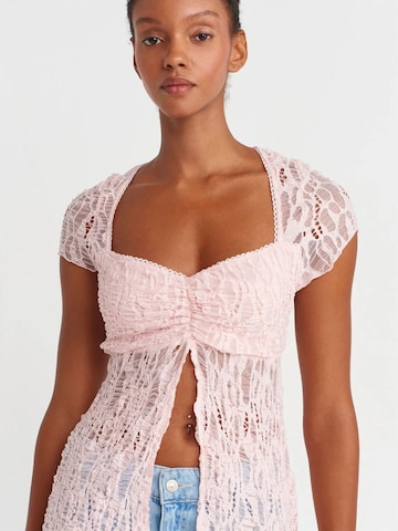 Dilvin Top in Pink