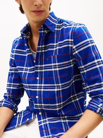 TOMMY HILFIGER Regular fit Button Up Shirt in Blue