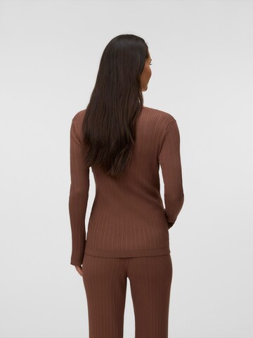 Vero Moda Maternity Πλεκτή ζακέτα 'VMMWILLOW' σε καφέ