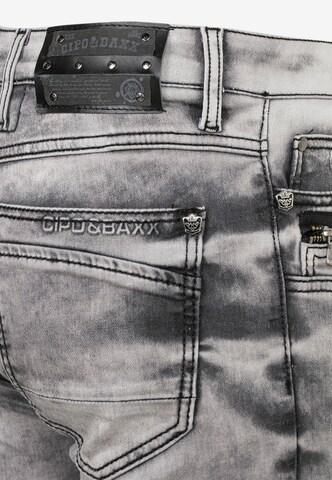 CIPO & BAXX Regular Jeans in Grau