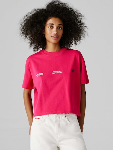 Maglietta 'Circuit' di Red Bull Racing x Pepe Jeans in rosa