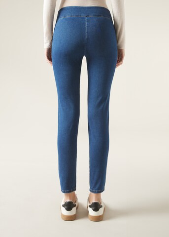 CALZEDONIA Skinny Jeggings in Blau
