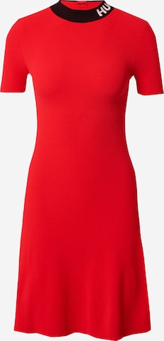 HUGO Red Obleka 'Sarty' | rdeča barva: sprednja stran